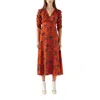 Lk Bennett Erin Dresses In Red