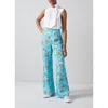 Lk Bennett Esme Norse Floral Wide Leg Trousers