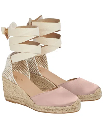 Lk Bennett Esmerelda Wedge Sandal In Pink