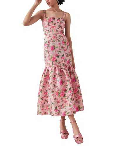 Lk Bennett Essie Dress In Pink