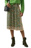 Lk Bennett Ethel A-line Skirt In Multi
