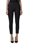 Lk Bennett Evan Crop Crepe Pants In Black