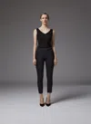 Lk Bennett Evan Trousers In Black