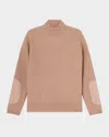Lk Bennett Womens  Everly Ribbed Wool-blend Jumper In Brown