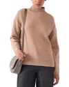 Lk Bennett Everly Wool & Cashmere-blend Knitted Top In Multi