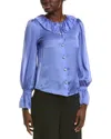 Lk Bennett Farrow Silk Blouse
