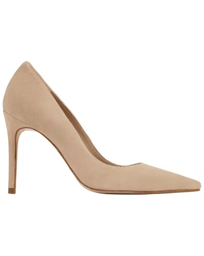 Lk Bennett Fern Leather Pump In Neutral
