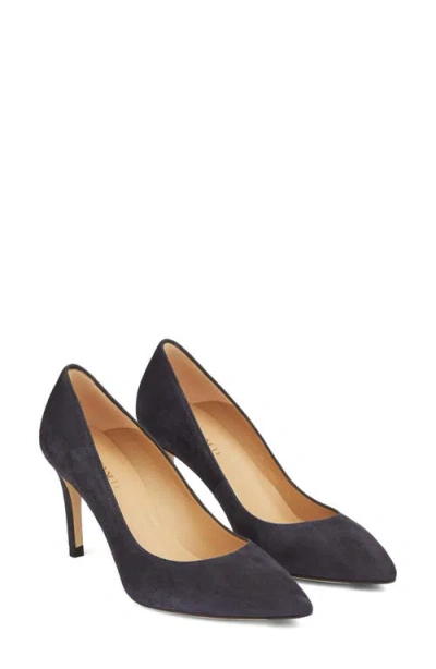 Lk Bennett Fern Pointed Toe Pump In Navy
