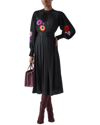 Lk Bennett Fleur Dress In Black