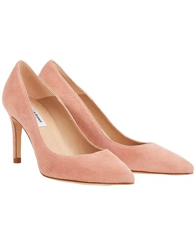 Lk Bennett Floret Leather Pump In Neutral