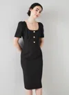 Lk Bennett Folly Dresses In Black