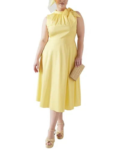 Lk Bennett Freud Dress In Yellow