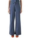 Lk Bennett Freya Denim Trouser In Blue