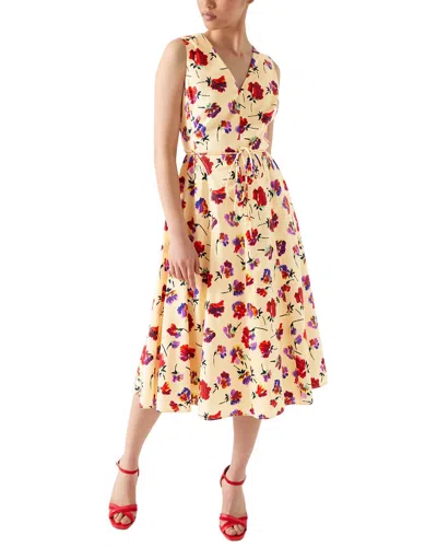 Lk Bennett Gaia Dress In Neutral