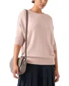 Lk Bennett Gaia Knit Wool-blend Top