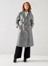 Lk Bennett Gigi Coats In Gray
