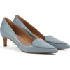 Lk Bennett Giulia Croc Embossed Pump In Storm