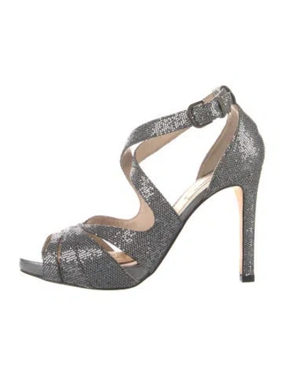 Pre-owned Lk Bennett Glitter Sandals