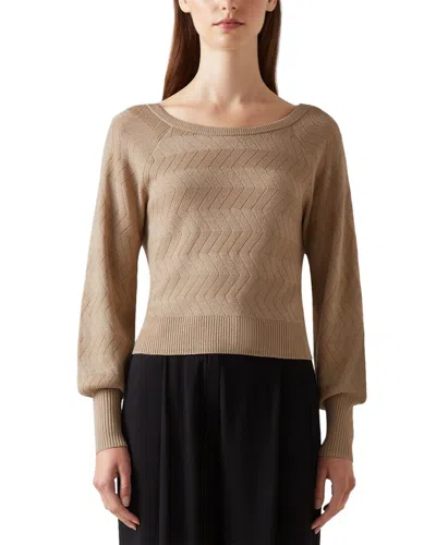 Lk Bennett Goldie Knitted Top
