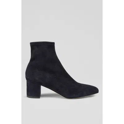 Lk Bennett Grove Ankle Boots In Blue