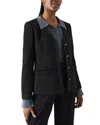 Lk Bennett Hanna Jackets In Black