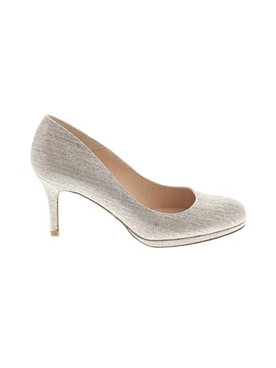 Pre-owned Lk Bennett Heels In Silver