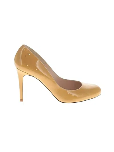 Pre-owned Lk Bennett Heels In Yellow