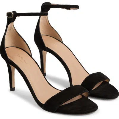 Lk Bennett Helena Ankle Strap Sandal In Black