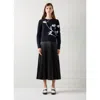 Lk Bennett Henrietta Knitted Tops In Black