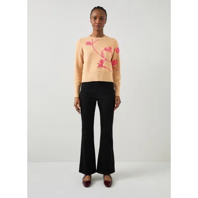 Lk Bennett Henrietta Knitted Tops In Multi