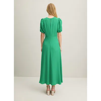 Lk Bennett Hermia Dresses In Green