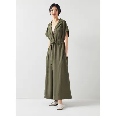 Lk Bennett Isla Dresses In Green