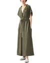Lk Bennett Isla Tie Waist Wide Leg Utility Jumpsuit