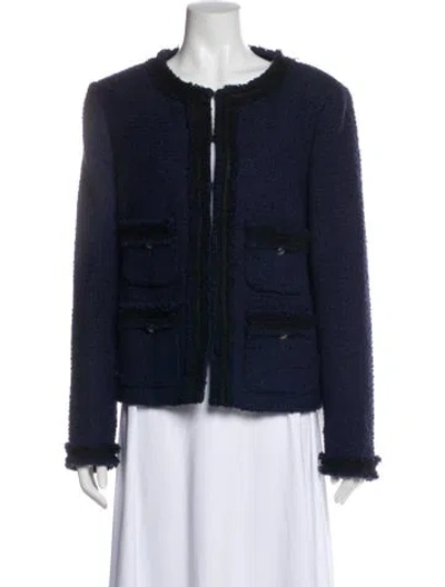 Pre-owned Lk Bennett Jacket In Blue