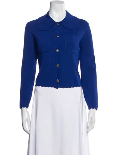 Pre-owned Lk Bennett Jacket In Blue