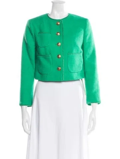 Pre-owned Lk Bennett Jacket In Green