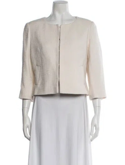 Pre-owned Lk Bennett Jacket In Neutral