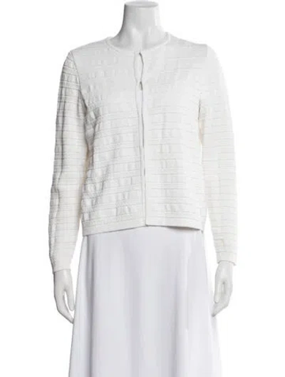 Pre-owned Lk Bennett Jacket In White