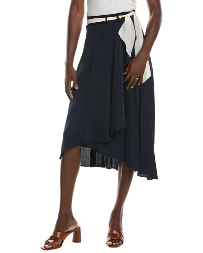 Lk Bennett Jackie Skirt In Blue