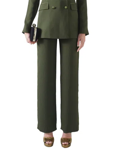 Lk Bennett Jagger Trouser In Green