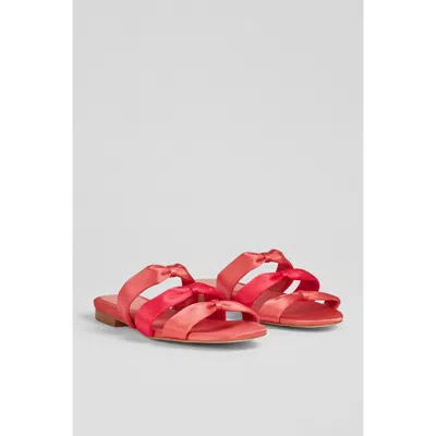 Lk Bennett Jayla Flat Sandals In Pink