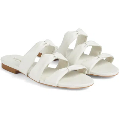 Lk Bennett Jayla Slide Sandal In Ecru