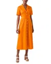 Lk Bennett Joplin Russet Orange Dress