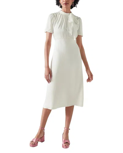 Lk Bennett Kline Dress In White