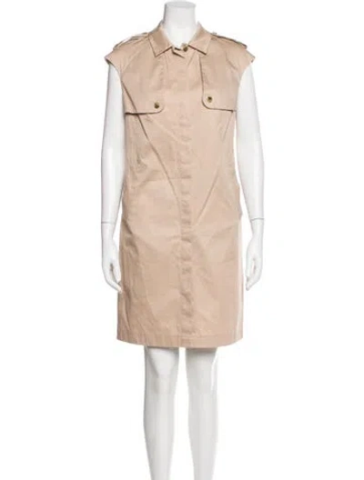 Pre-owned Lk Bennett Knee-length Dress In Neutral