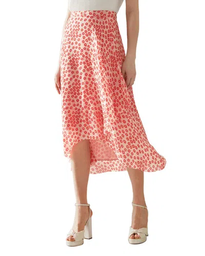 Lk Bennett Krasner Skirt In Pink