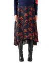 Lk Bennett Krasner Skirt In Blue