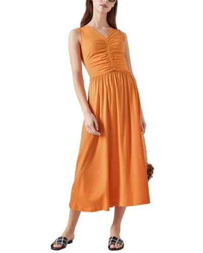 Lk Bennett L. K.bennett Claud Dress In Orange