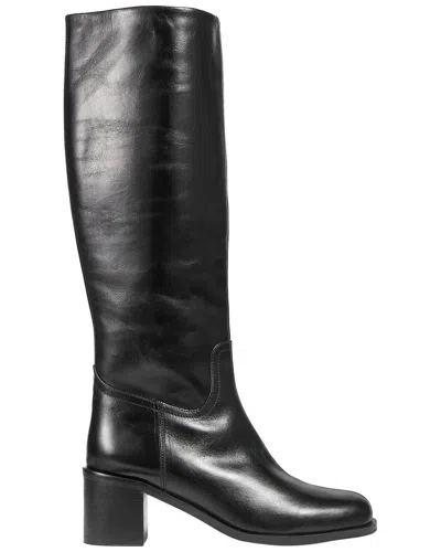 LK BENNETT L. K.BENNETT CLAUDE LEATHER KNEE BOOT