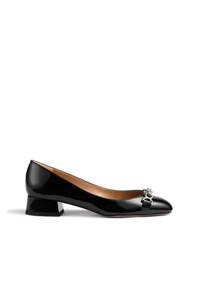 Lk Bennett Womens Bla-black Blakely Patent-leather Pumps